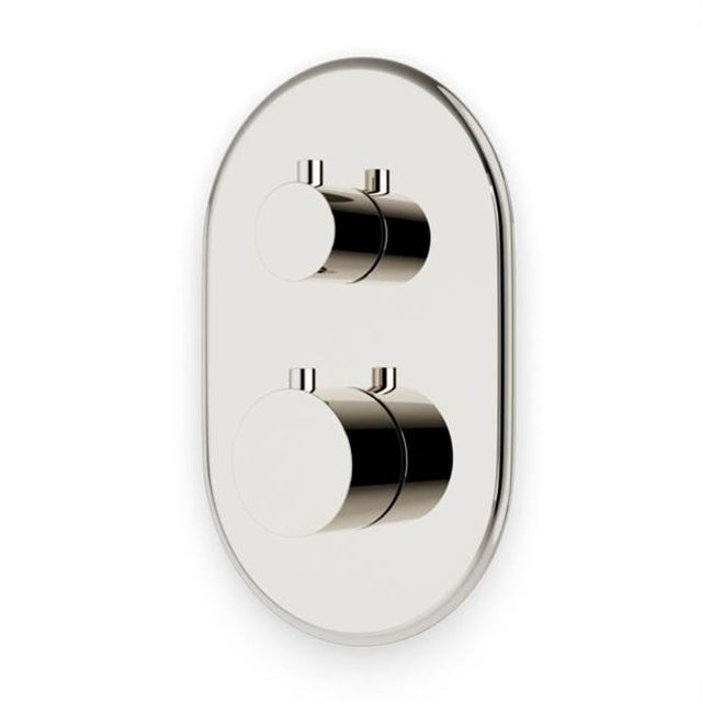 Artos - Classic Thermostat with 3-Way Diverter & Off Position Trim Kit Polished Nickel