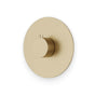 Artos - Round Thermostat Trim Kit Satin Brass