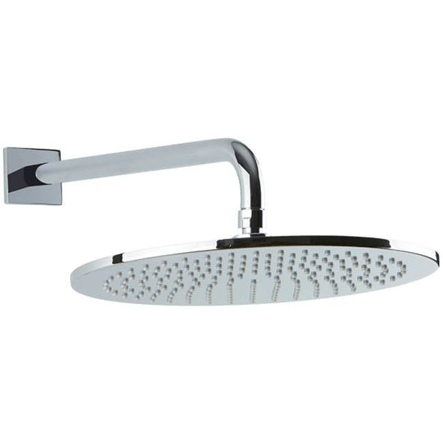 Artos - R+S 12'' Shower Rainhead Wall Mount, Black - Black