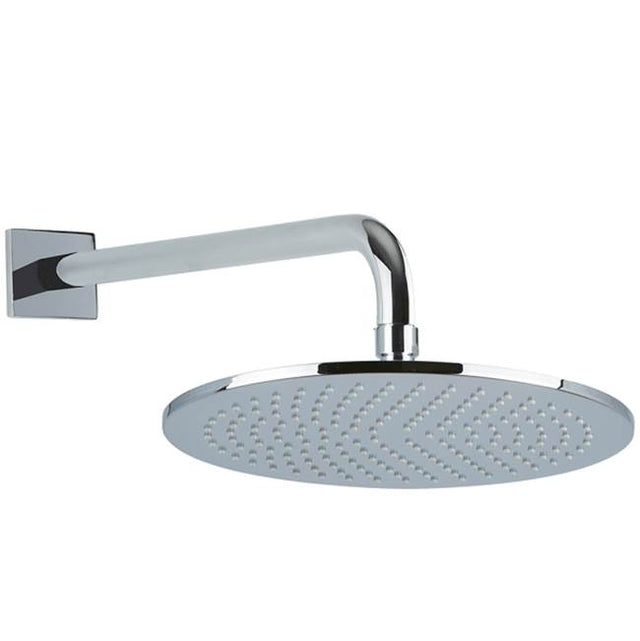 Artos - R+S 10'' Shower Rainhead Wall Mount, Black - Black