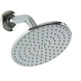Artos - 6'' Shower Rainhead Wall Mount, Angled Arm, RND, Chrome - Chrome