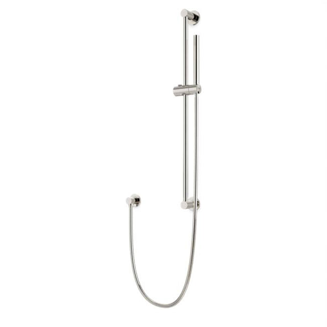 Artos - Round Slidebar Kit with Separate Water Outlet and Hand Shower Polished Nickel