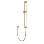 Artos - Round Slidebar Kit with Separate Water Outlet and Hand Shower Satin Brass
