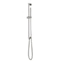 Artos - Round Slidebar Kit with Integrated Water Outlet and Hand Shower Brushed Nickel