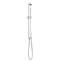 Artos - Round Slidebar Kit with Integrated Water Outlet and Hand Shower Chrome