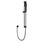 Artos - Square Slidebar Kit with Separate Water Outlet and Hand Shower Matte Black