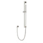 Artos - Square Slidebar Kit with Separate Water Outlet and Microphone Hand Shower Polished Nickel
