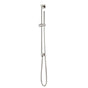 Artos - Square Slidebar Kit with Integrated Water Outlet and Microphone Hand Shower Polished Nickel