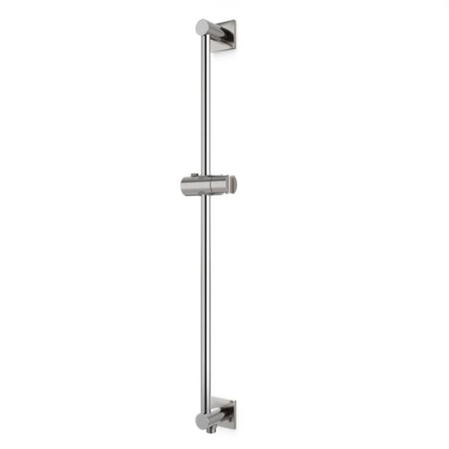 Artos - Slidebar with Integrated Water Connection Square Escutcheons Brushed Nickel