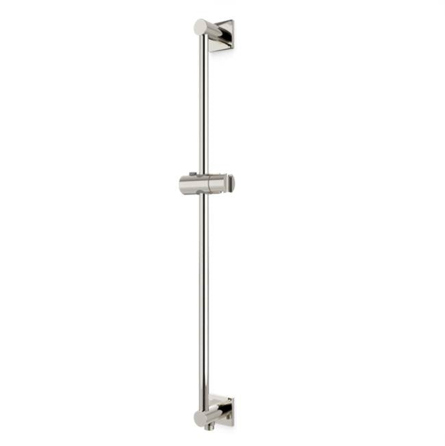 Artos - Slidebar with Integrated Water Connection Square Escutcheons Polished Nickel