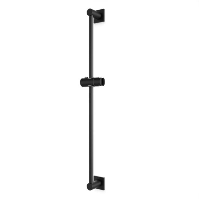 Artos - Slide Bar with Square Escutcheons Matte Black