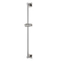 Artos - Slide Bar with Square Escutcheons Brushed Nickel