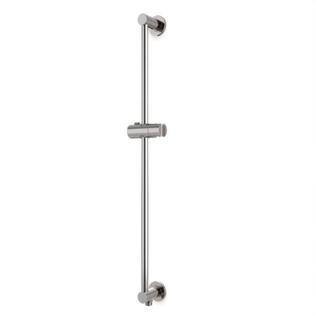 Artos - Slidebar with Integrated Water Outlet and Round Escutcheons Brushed Nickel