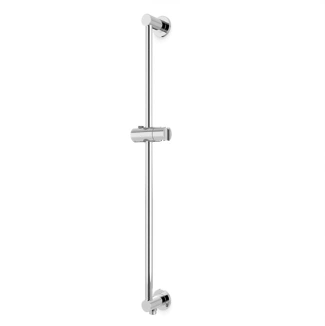 Artos - Slidebar with Integrated Water Outlet and Round Escutcheons Chrome