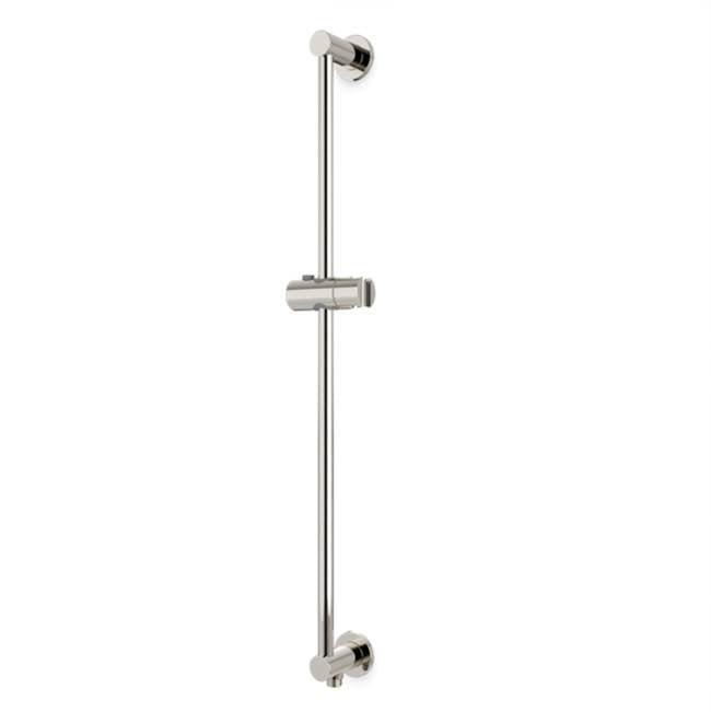 Artos - Slidebar with Integrated Water Outlet and Round Escutcheons Polished Nickel