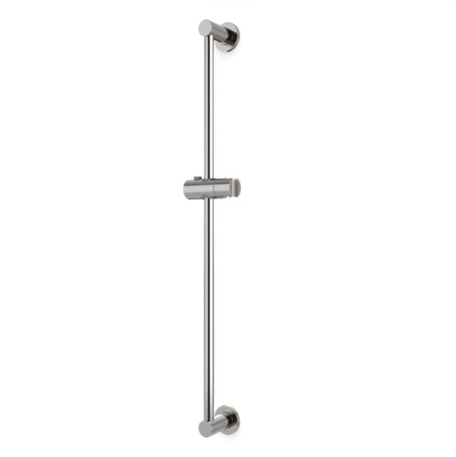 Artos - Slidebar with Round Escutcheons Brushed Nickel