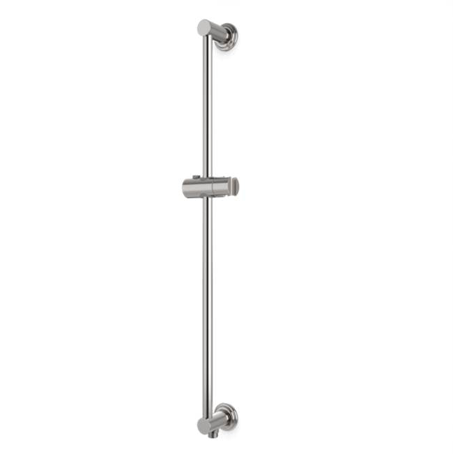 Artos - Slidebar with Integrated Water Outlet and Classic Escutcheons Brushed Nickel