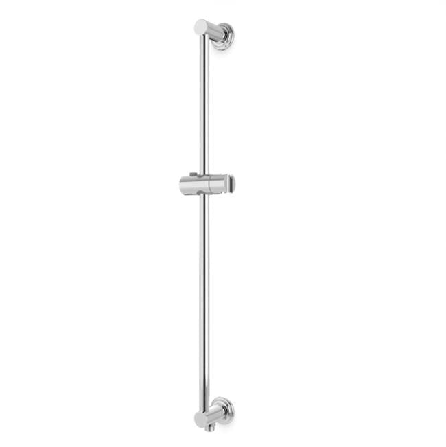 Artos - Slidebar with Integrated Water Outlet and Classic Escutcheons Chrome