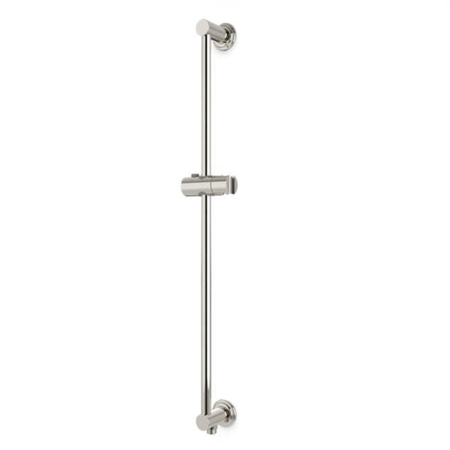 Artos - Slidebar with Integrated Water Outlet and Classic Escutcheons Polished Nickel
