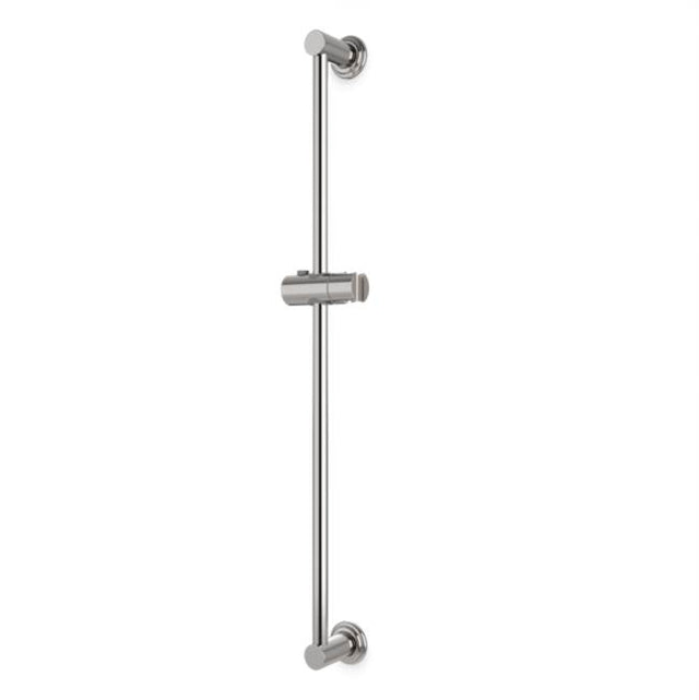 Artos - Slidebar with Classic Escutcheons Brushed Nickel