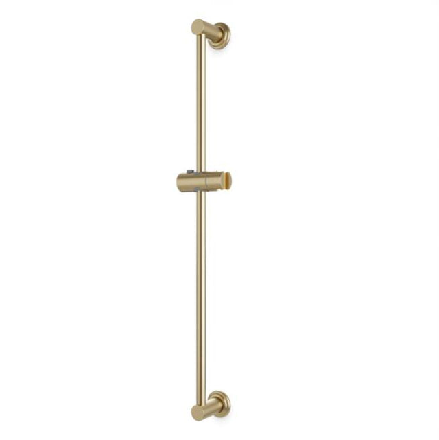 Artos - Slidebar with Classic Escutcheons Satin Brass