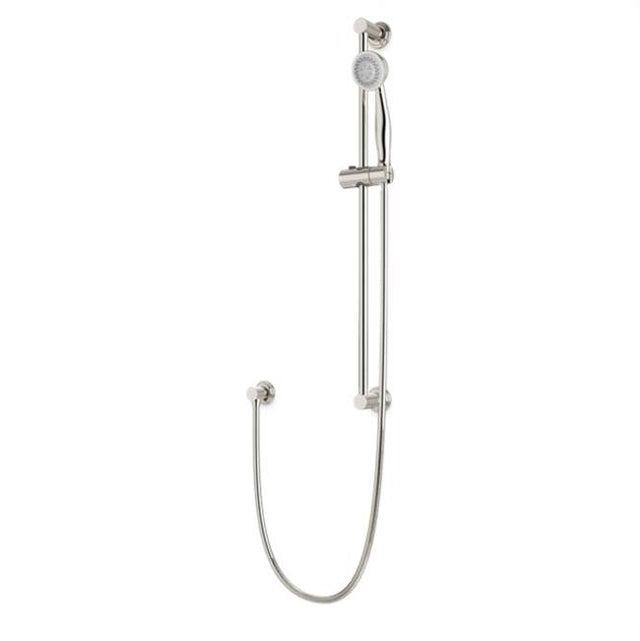 Artos - Classic Slidebar Kit with Separate Water Outlet and Hand Shower Polished Nickel