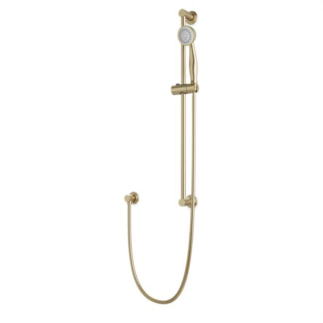 Artos - Classic Slidebar Kit with Separate Water Outlet and Hand Shower Satin Brass
