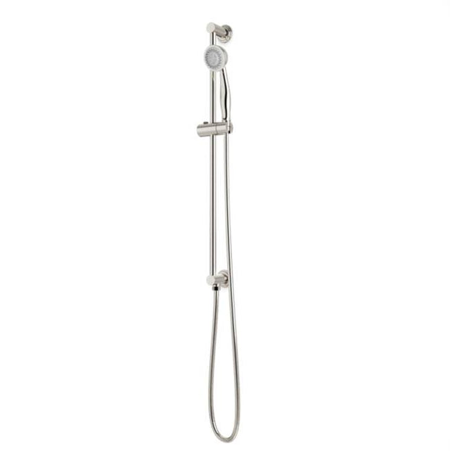 Artos - Classic Slidebar Kit with Integrated Water Outlet and Hand Shower Polished Nickel