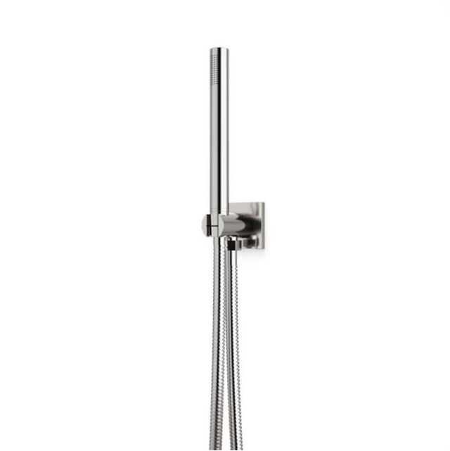 Artos - Square & Round Flexible Hose Shower Kit, Brushed Nickel