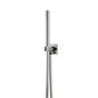 Artos - Square & Round Flexible Hose Shower Kit, Brushed Nickel