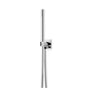 Artos - Square & Round Flexible Hose Shower Kit, Chrome