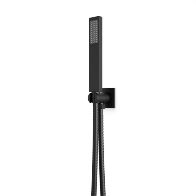 Artos - Square Flexible Hose Shower Kit, Matte Black