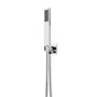 Artos - Square Flexible Hose Shower Kit, Chrome