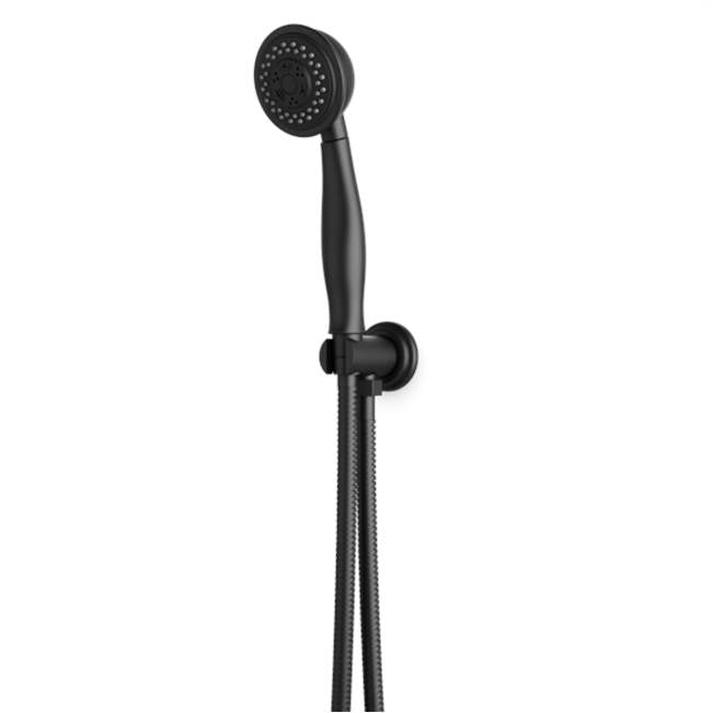 Artos - Classic Flexible Hose Shower Kit, Matte Black