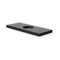 Artos - Trova Square 6'' Cover Plate Matte Black