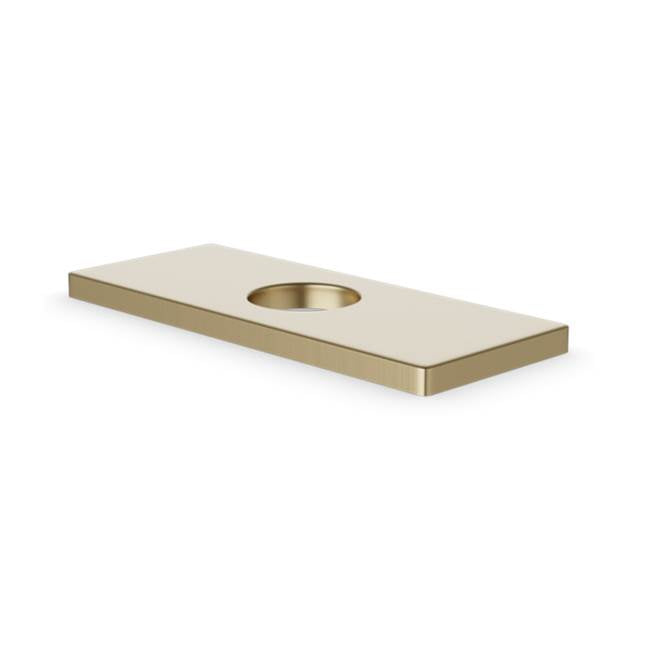 Artos - Trova Square 6'' Cover Plate Satin Brass