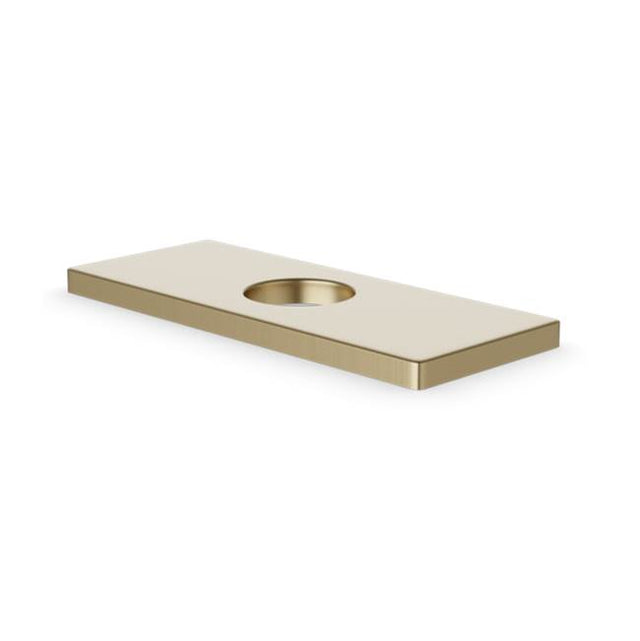 Artos - Trova Square 6'' Cover Plate Satin Brass
