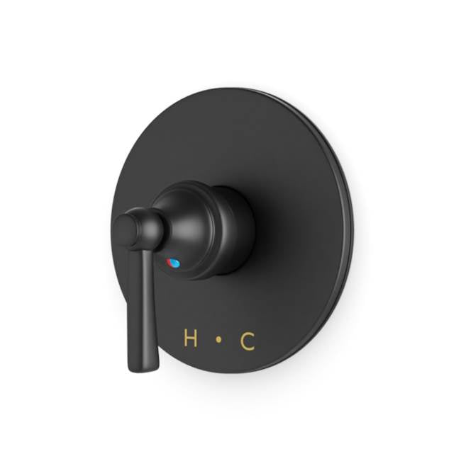 Artos - Classic Pressure Balance Mixer Trim Kit Matte Black