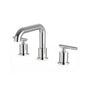 Artos - Round 8'' Widespread Lavatory Faucet with Low Spout & Lever Handles Brushed Nickel