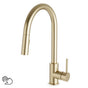 Artos - Trova Touch Activated Modern Kitchen Faucet with Pulldown Spray Satin Brass