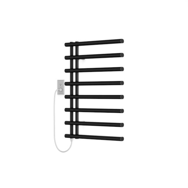 Artos - Linx Round 30'' x 20'' Plug-In Towel Dryer Matte Black