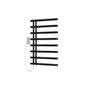 Artos - Linx Round 30'' x 20'' Plug-In Towel Dryer Matte Black