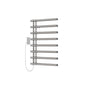 Artos - Linx Round 30'' x 20'' Plug-In Towel Dryer Brushed Nickel