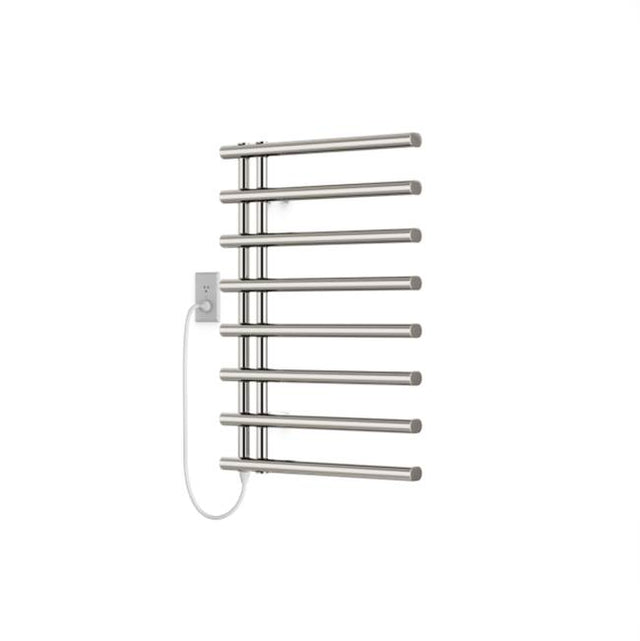 Artos - Linx Round 30'' x 20'' Plug-In Towel Dryer Polished Nickel