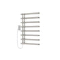 Artos - Linx Round 30'' x 20'' Plug-In Towel Dryer Polished Nickel