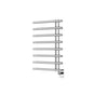 Artos - Linx Round 30'' x 20'' Hardwired Towel Dryer with Hardwire Kit on Right Chrome