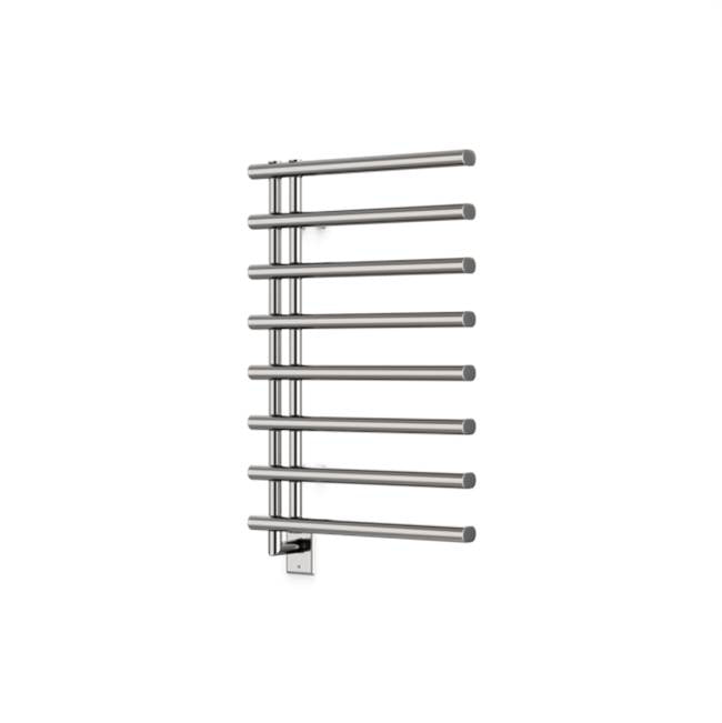 Artos - Linx Round 30'' x 20'' Hardwired Towel Dryer Brushed Nickel