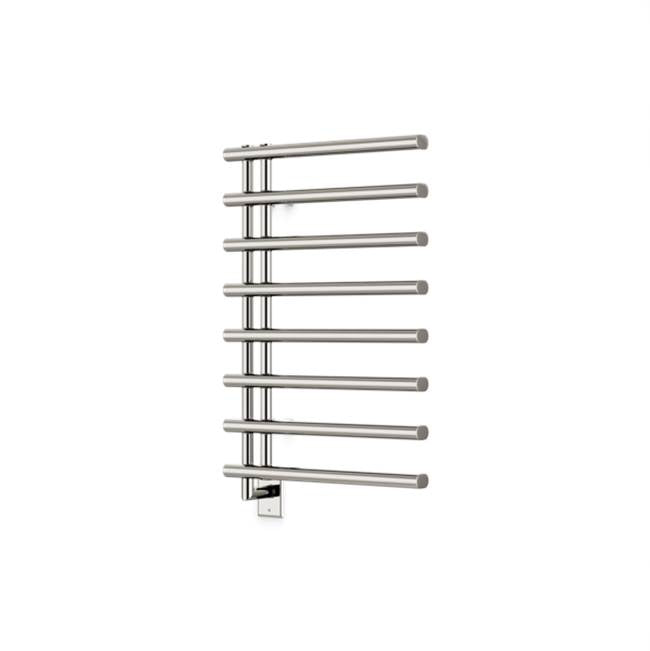 Artos - Linx Round 30'' x 20'' Hardwired Towel Dryer Polished Nickel