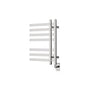 Artos - Lioni Square 27'' x 20'' Hardwired Towel Dryer with Hardwire Kit on Right Brushed Nickel