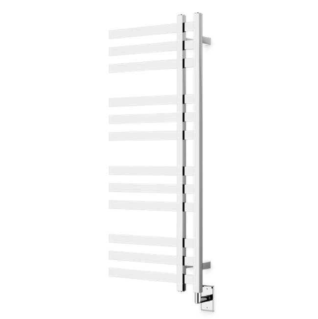 Artos - Lioni Square 48'' x 20'' Hardwired Towel Dryer with Hardwire Kit on Right Chrome